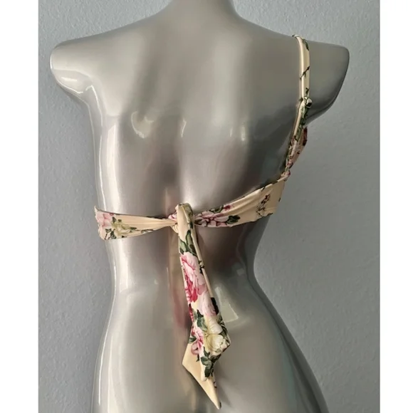 Antonio Melani x The Style Bungalow Miraflores Floral Top High Waist Bikini Set - Picture 8 of 9